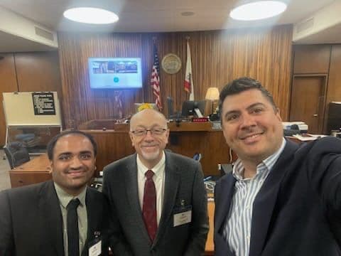 Karan Khetan at a Mediation Center of Los Angeles event